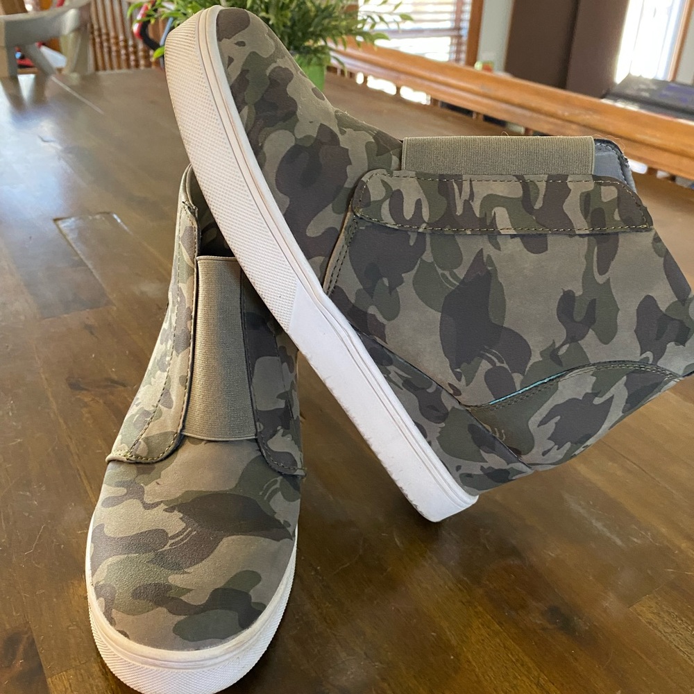 G.C. Shoes Raja Camo Ankle Bootie